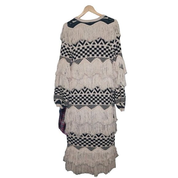 x Revolve Ash Duster House Of Harlow 1960 x Revolve Fringed Knit Cardigan XXS - Picture 7 of 15